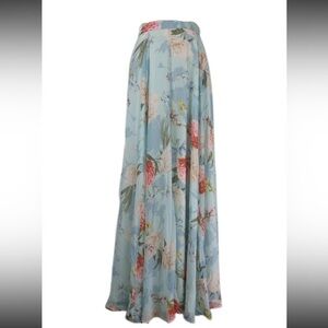 NWT Yumi kim Multi color floral Forever Yours Jade Gypset lind Skirt XS